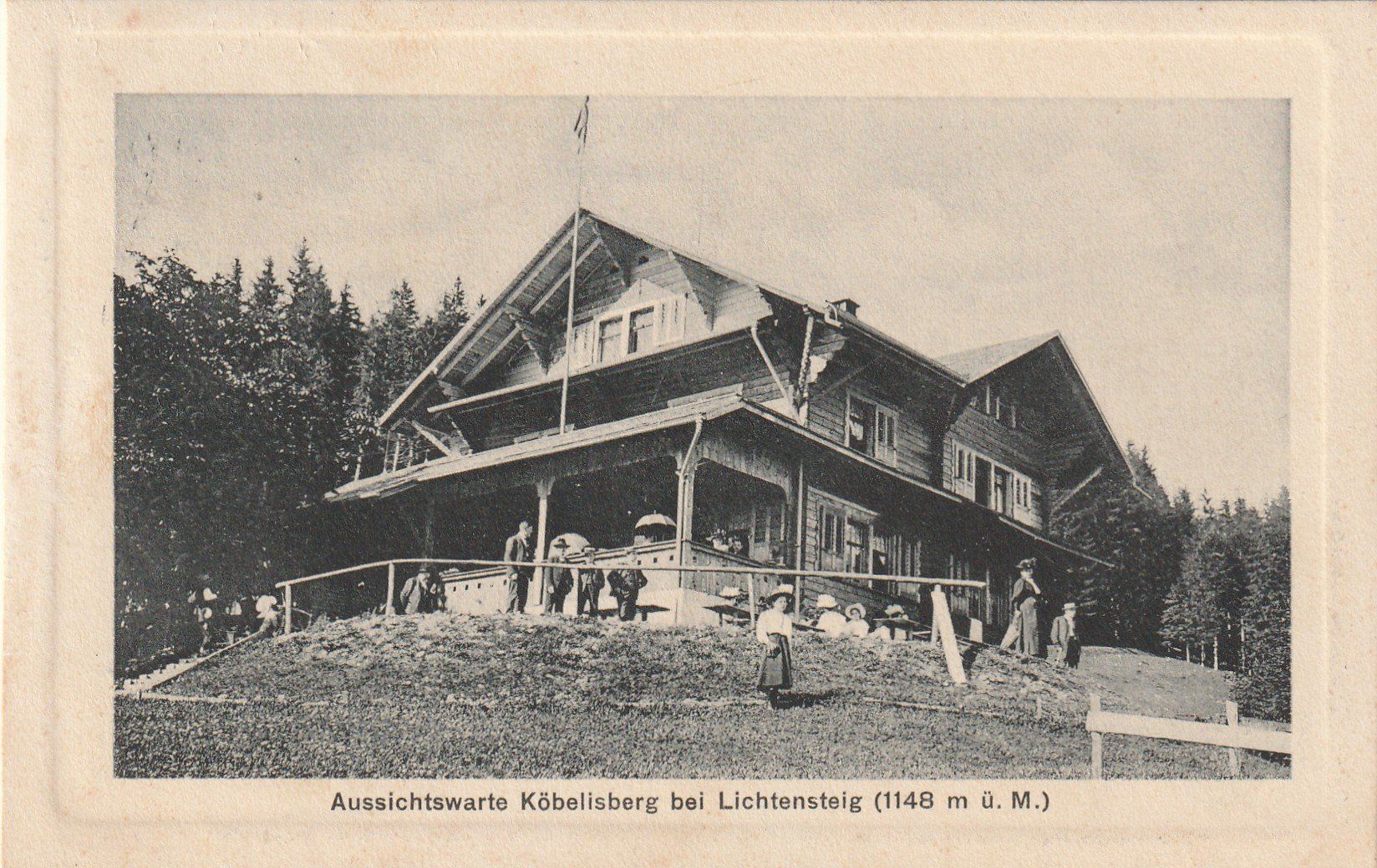 Cartoline postali: Köbelisberg bei Lichtensteig belebt – Usato da Rorschacherberg venduto da fratovi2