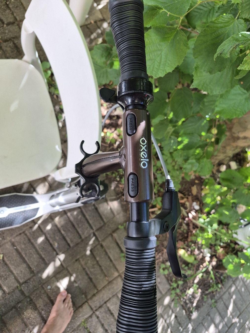 Scooters: Oxelo Scooter Easyfold Town 9 EF Silver – Gebraucht aus Basel von Jaby999 4