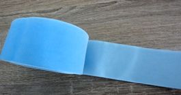 1m Himmelblaues Samtband 3,5 cm breit