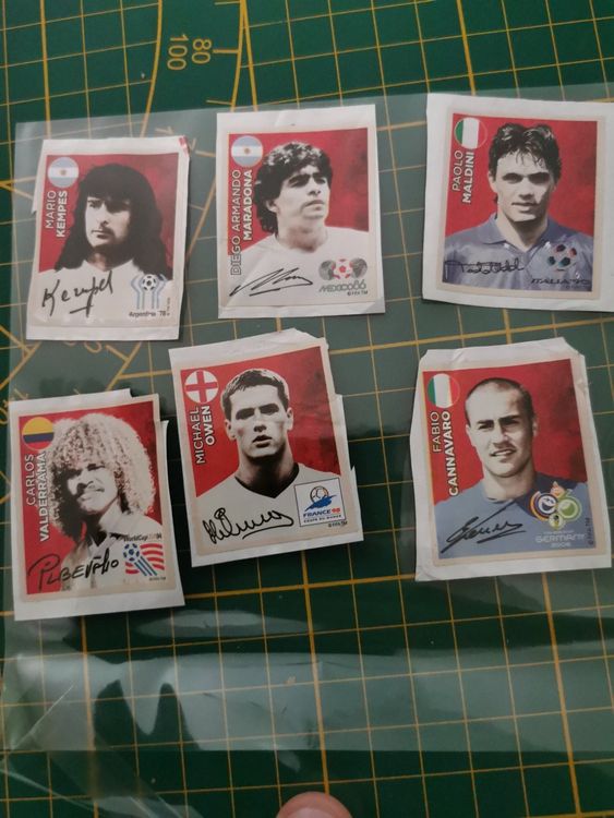 Panini coca cola 2018 Bildern 6 Stück C3, C5, C6, C7, C8 | Kaufen auf ...