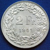 Silberner 2.- Jg. 1941 in schönem Zustand