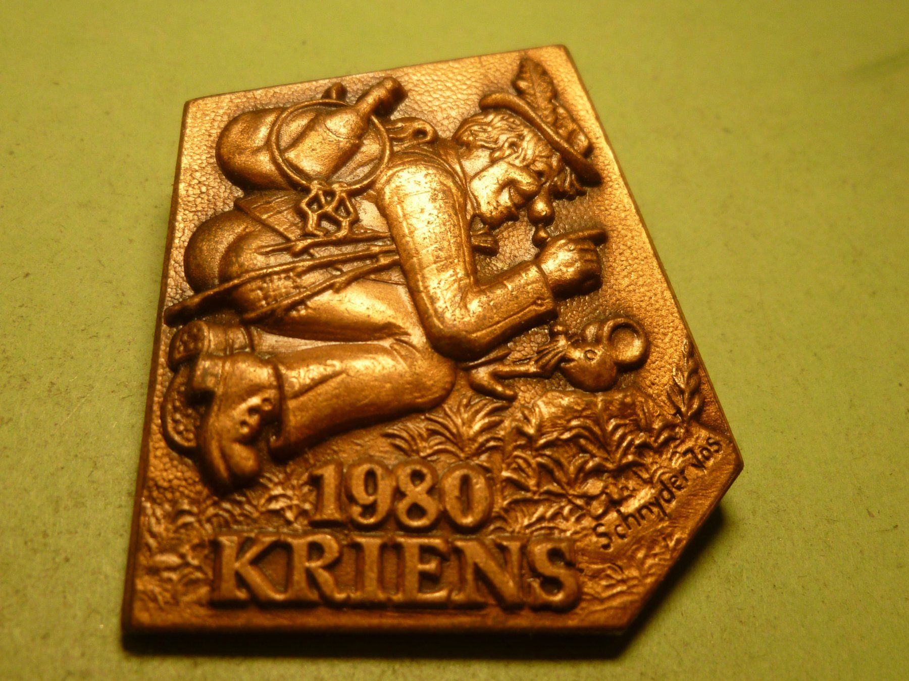 Plaketten & Abzeichen: KRIENS 1980 BRONZE – Gebraucht aus Ried (Muotathal) von Mandarin02