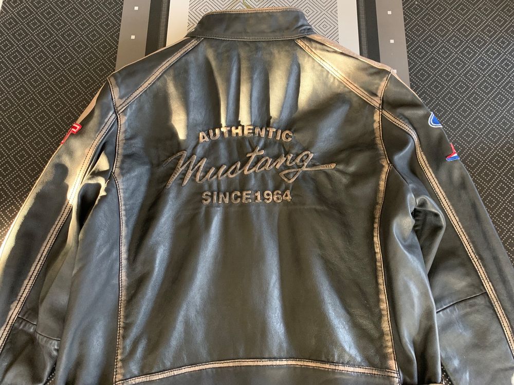 Blouson cuir ford mustang hot sale