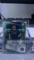 Topps Chrome UCC 2025/26 Joao Neves Aqua /199 Autograph