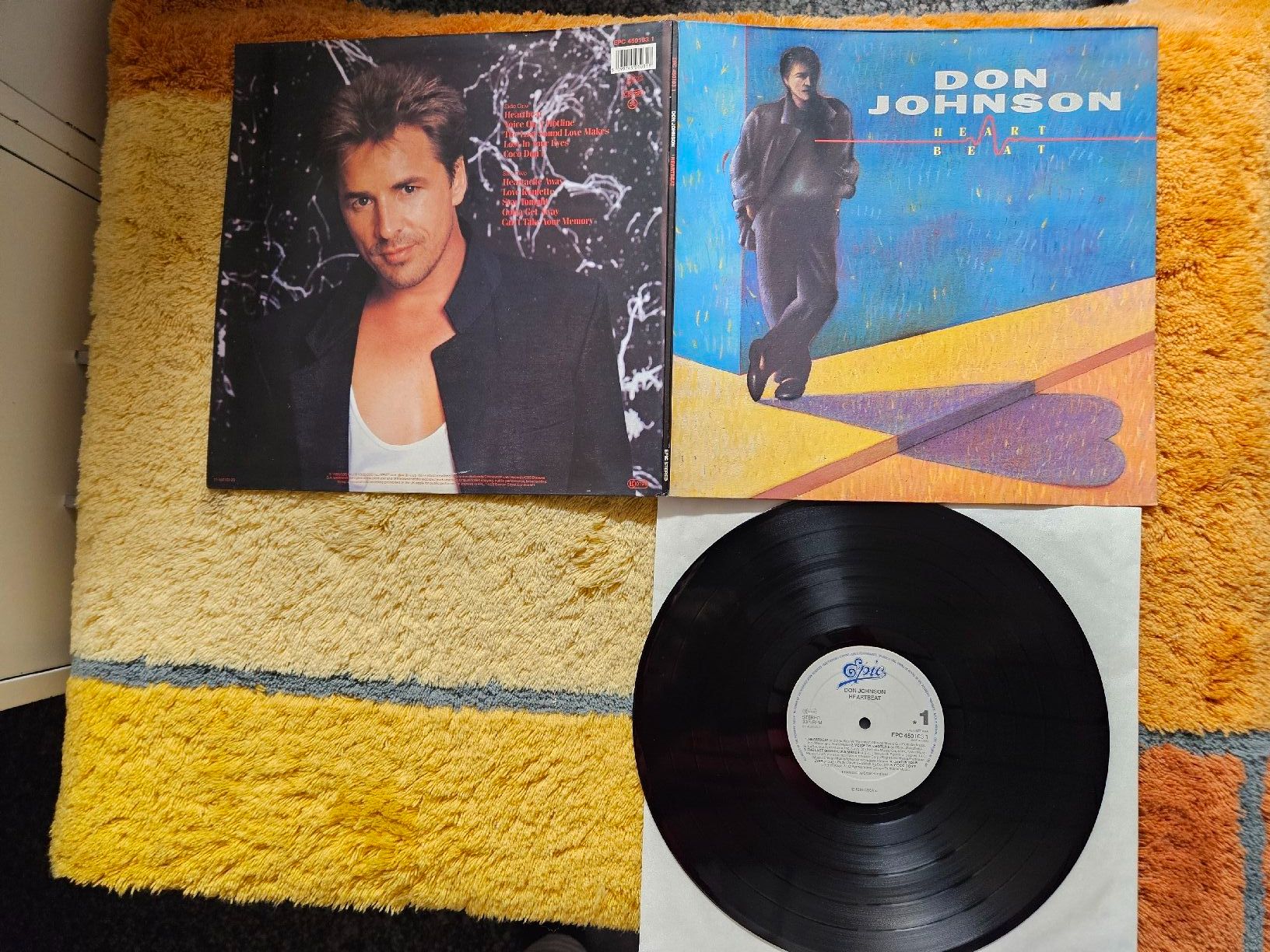 Vinyles: Don Johnson Schallplatte Lp - Heartbeat – Neuf (Voir description) à Lyss par Alexine