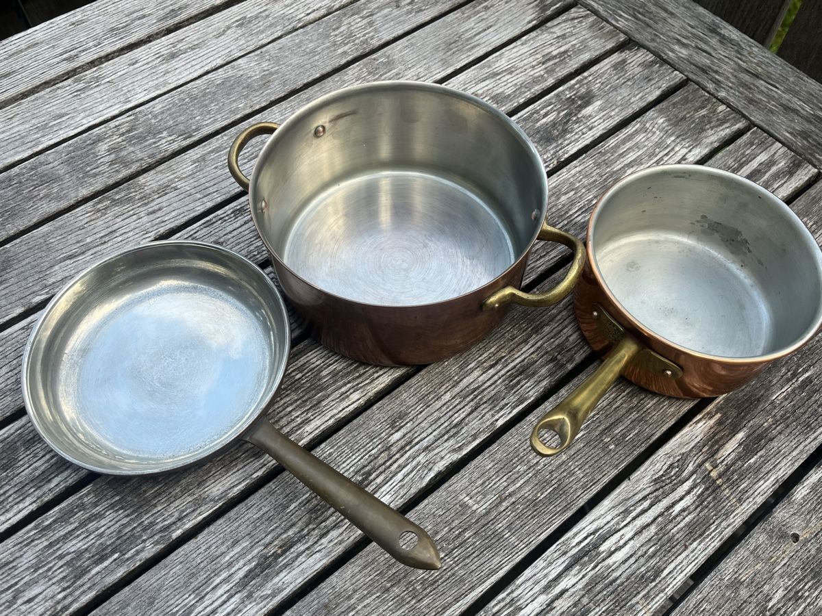 Poêles: 3 Kupferpfannen – D'occasion à Wiesenberg par swissantik 2