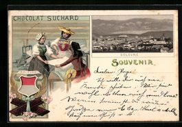 Litho Soleure, Chocolat Suchard, Ortsans