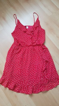 Schönes Rotes Kleid Gr.44