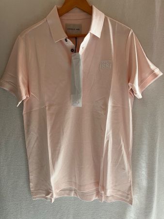 Poloshirt, CERRUTI 1881, Grösse L, Farbe Hellrosa
