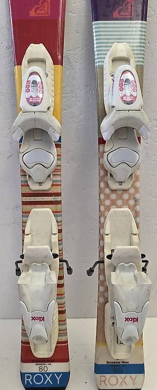 Sci: Skis enfant Roxy, 80cm avec fixes reglables – Usato da Sugiez venduto da factorysportoutlet 1