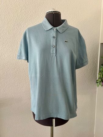 🐊 Lacoste Poloshirt hellblau Gr. 48 (M) Baumwolle
