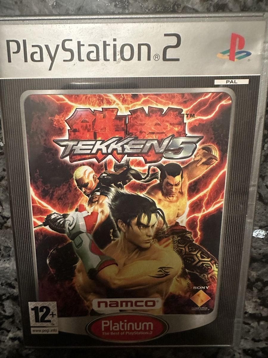 Jeu Sony PS2 Tekken 5 - Version PAL Platinum Complète En Français - Bon état