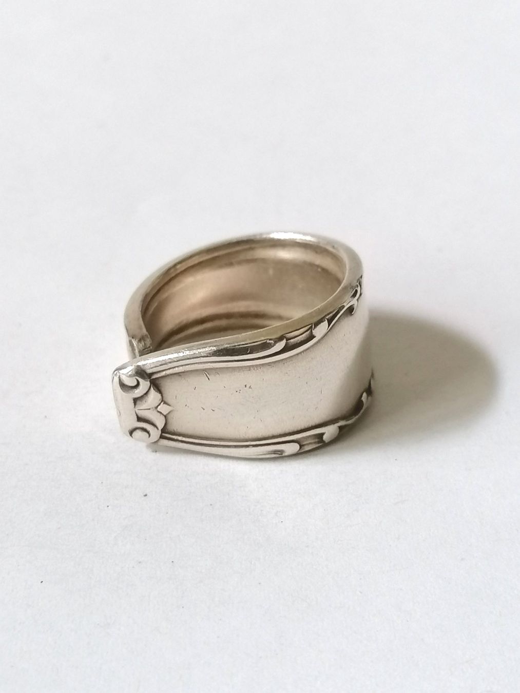 Anelli: Ring aus Silberbesteck, Grösse 58 – Nuovo (secondo la descrizione) da Suhr venduto da zum1.zum2.und