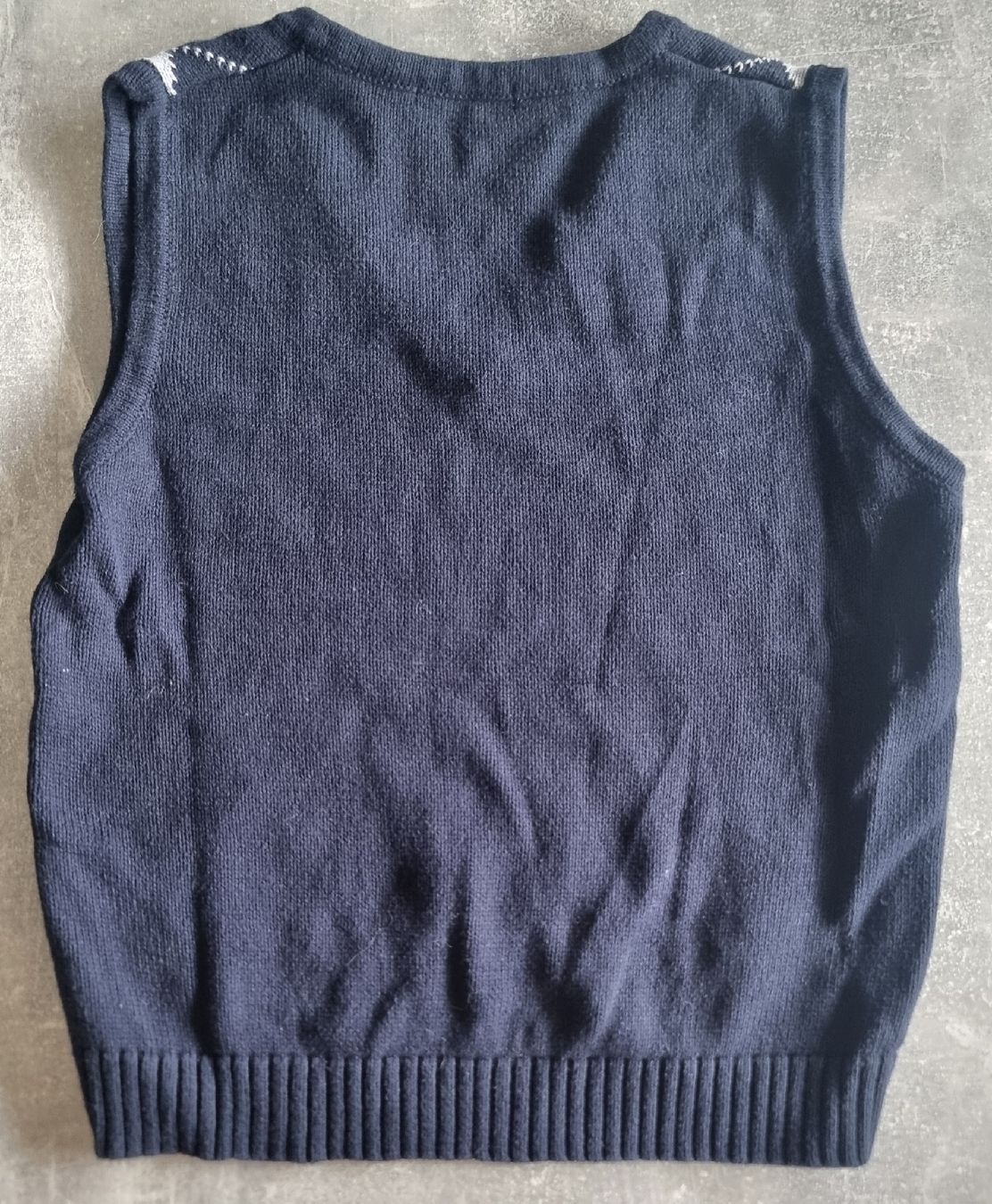 Brandy Melville Maglioni & Felpe: Pullunder Brandy Melville kariert dunkelblau Onesize – Usato da Basel venduto da mic_r9sw 1