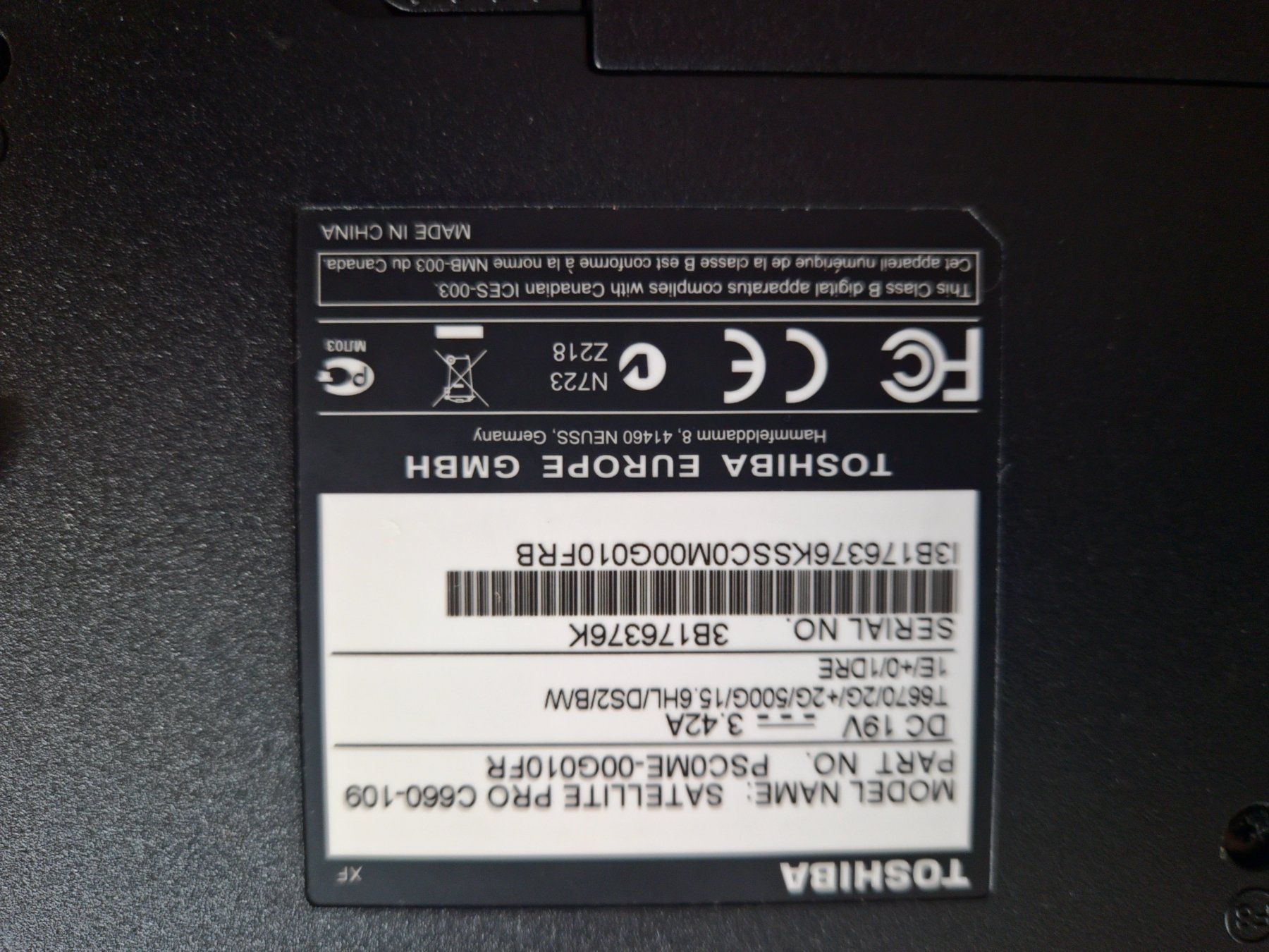 Toshiba Notebooks: 5 ordinateurs portables pour pièces – Gebraucht aus Sierre von ben_5lvj 3