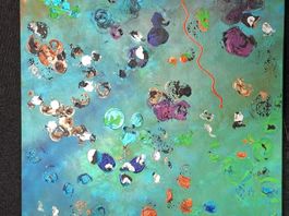 Bild, 80x90cm, Original, Unikat!
