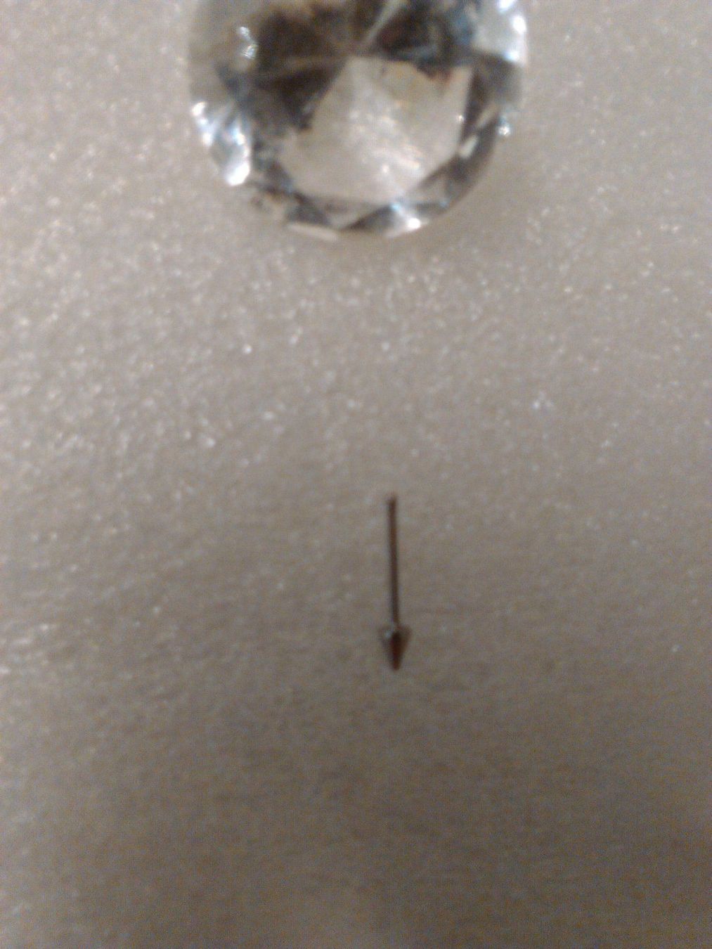 Gioielli per piercing: EDELSTHAL NASEN STECKER;SILBER FARBE – Nuovo (secondo la descrizione) da Basel venduto da bijoutrie_4 4