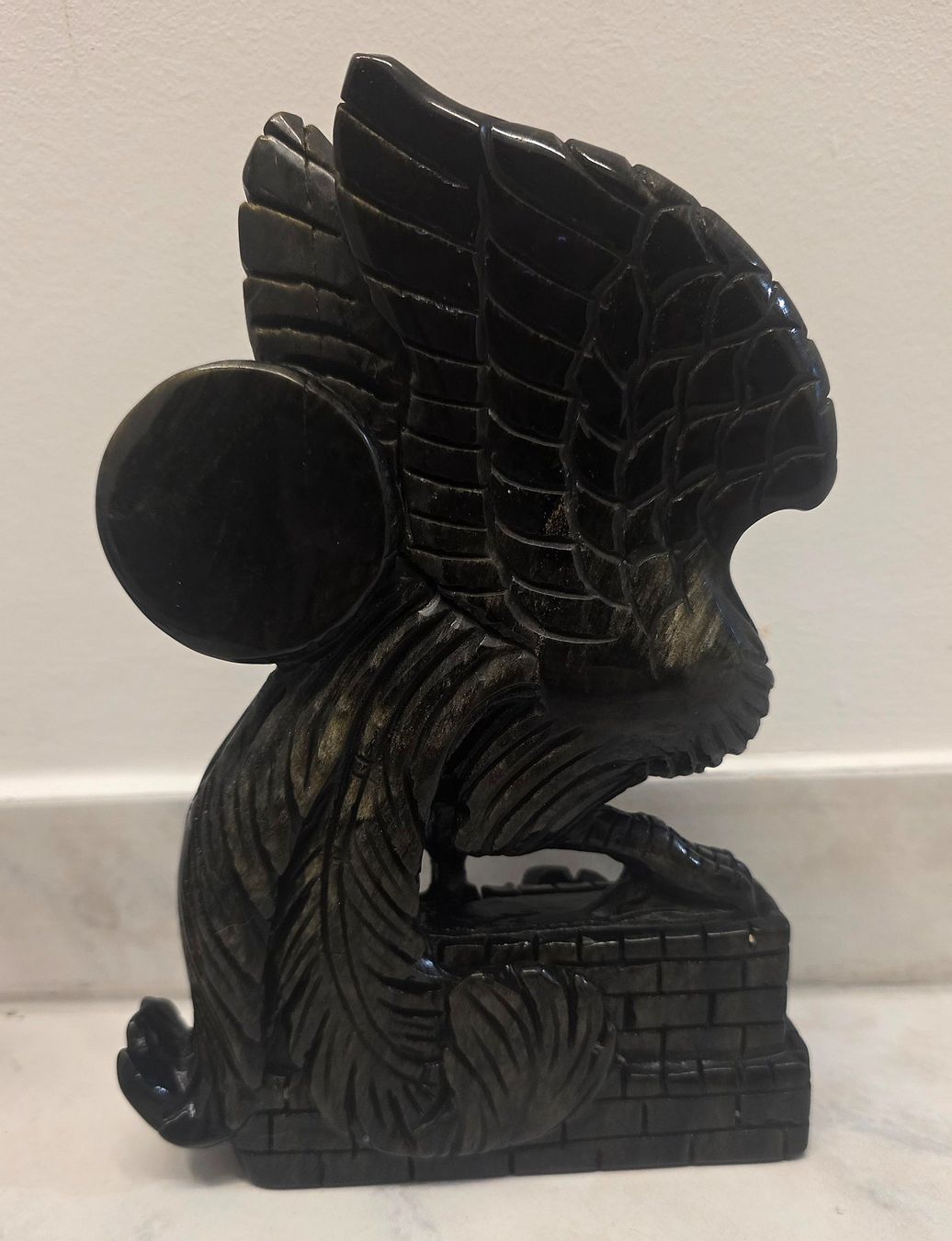 Mineralien & Heilsteine: Gold Obsidian Phönix 1.3kg – Neu und originalverpackt aus Matzingen von Shay_Crystalz 1
