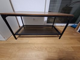 Fernsehtisch Holz Metall Gestell 