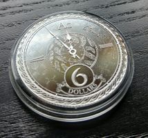 1oz FINE SILVER CHRONOS TOKELAU 2020