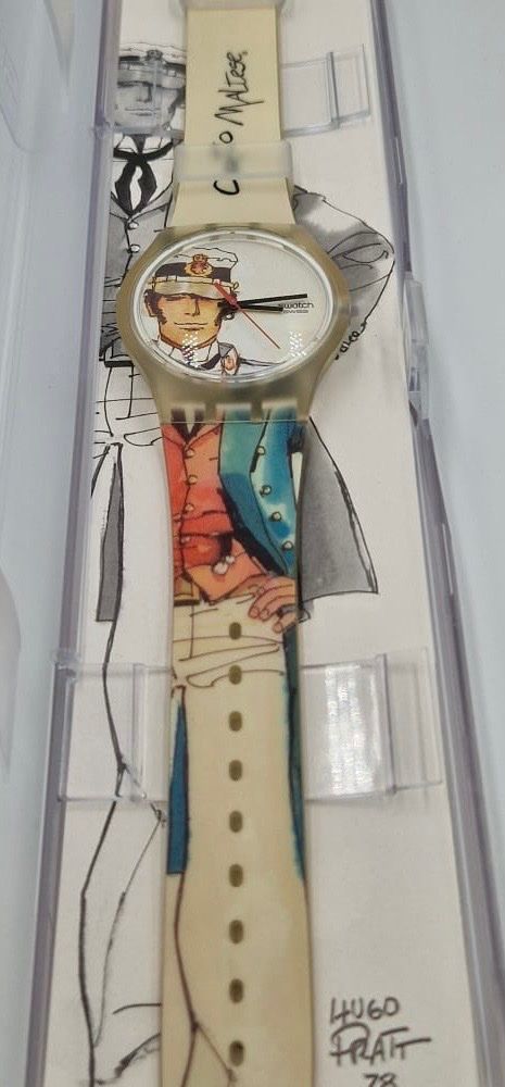 Swatch Orologi: Montre Swatch Corto Maltese 2007 full set New Battery – Nuovo (secondo la descrizione) da Versoix venduto da WatchesGeneva 1