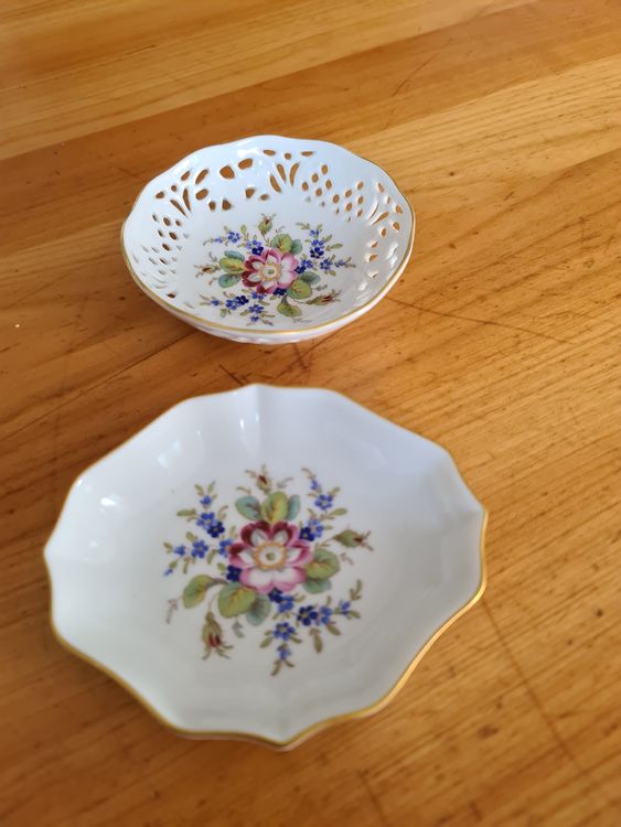 2 Höchst Porzellan Schale klein Kaufen auf Ricardo