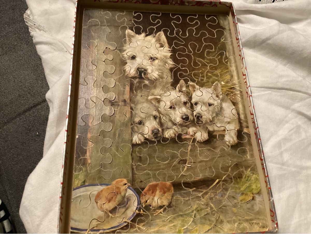 Penelope Puzzle: ALTES PENELOPE HOLZPUZZLE – Usato da Münchenstein venduto da NoSu98