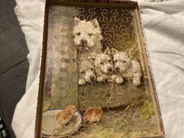 ALTES PENELOPE HOLZPUZZLE