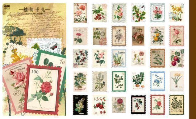 Sticker: Neues Set  60Stk. Retro Sticker Scrapbooking NEU – Nuovo e nell'imballaggio originale da Effretikon venduto da wenuss 1