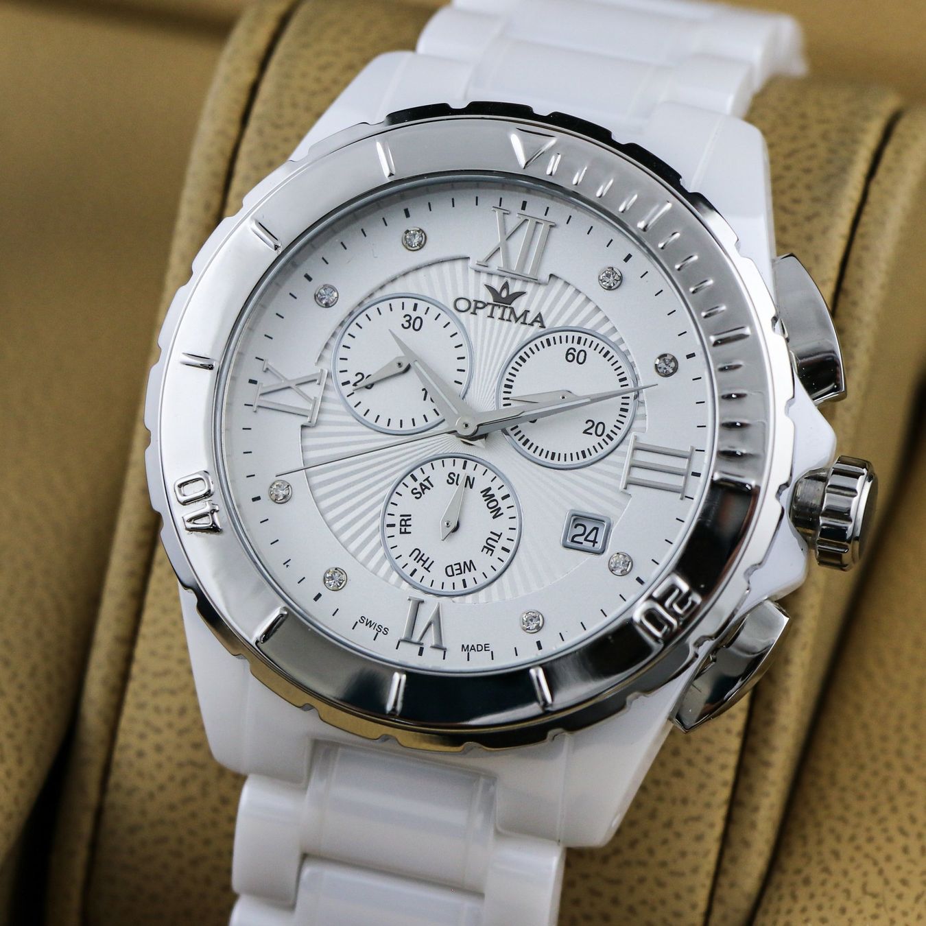 Montres: Keramik Herrenuhr Optima – Neuf avec emballage d'origine à Wohlen AG par tur_gb7n