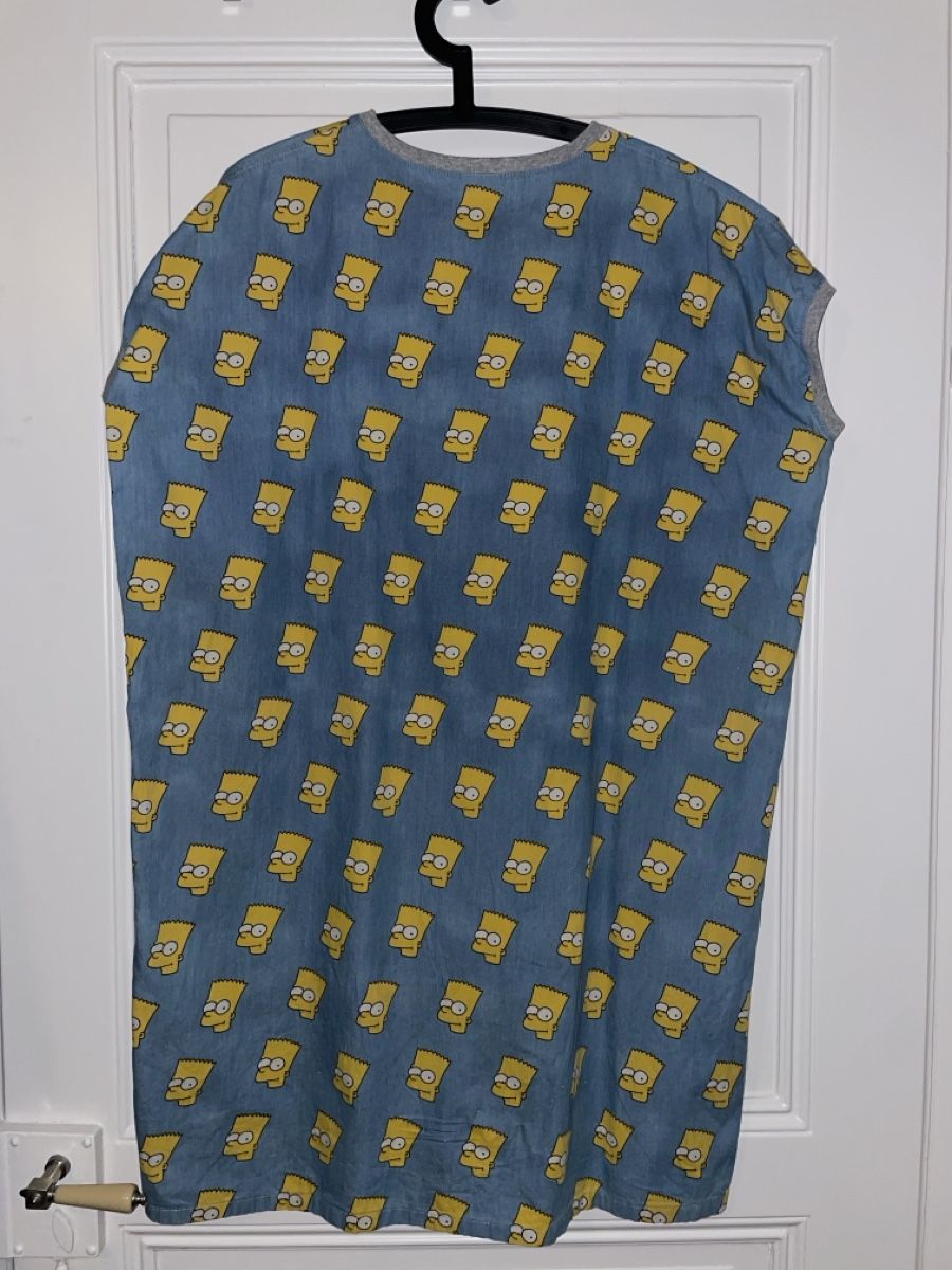 Tuniken: Kanishka Bart Simpson Denim Dress Gr. M – Gebraucht aus Basel von Blumi_13 3