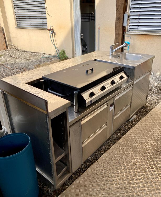 Gastro Kuche Edelstahl Gebraucht