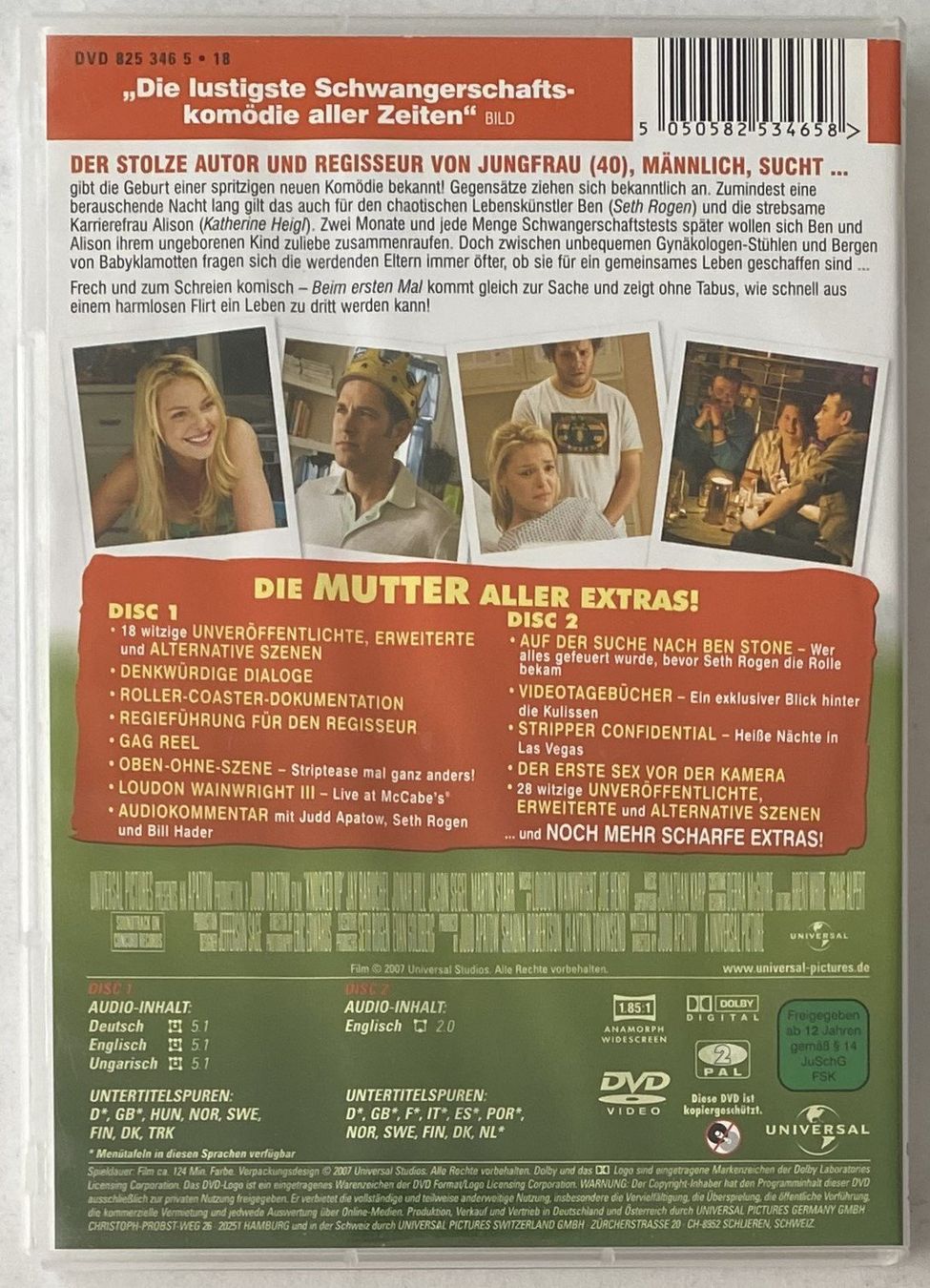 Tutti i DVDs: Beim ersten Mal, 2 Disc Special Edition – Usato da Flums venduto da Asquillo 1
