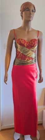 Neues rotes Abendkleid, Gr. 36 festlich, elegant