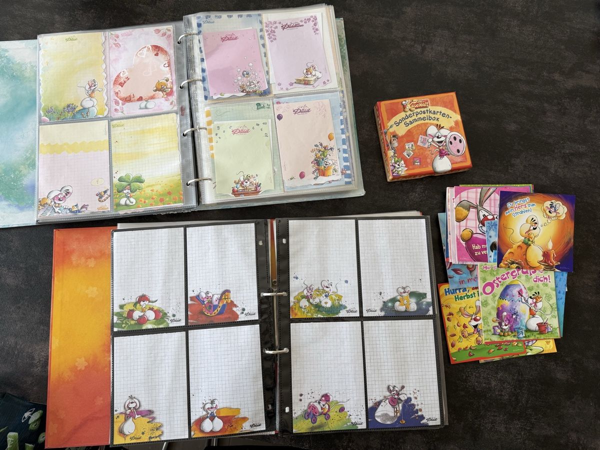 Albums: +600 Diddl Blätter, Sticker und Karten – Neuf (Voir description) à Birmensdorf ZH par JennyJey