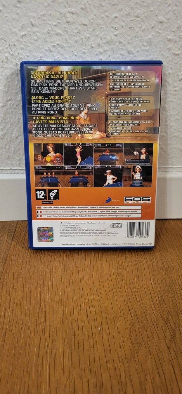 Sony Giochi: PS 2 - Pink Pong – Usato da Münsingen venduto da DigitaleSpielecke 1