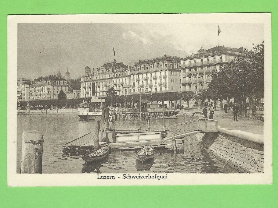 Cartoline postali: Luzern - Schweizerhofquai – Nuovo (secondo la descrizione) da Zürich venduto da t24_de