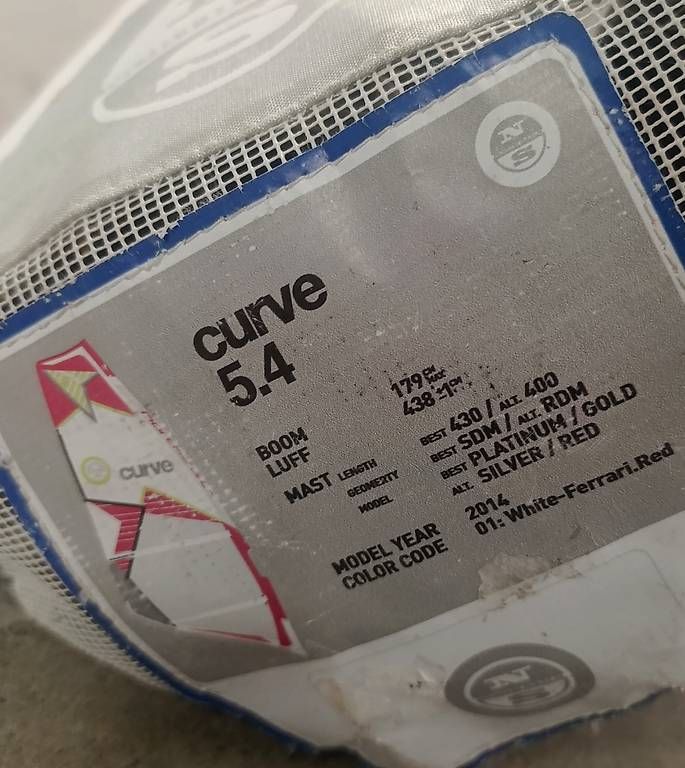 Surf: Windsurf North sails 5.4 – Usato da Montreux venduto da rao_r66l 1