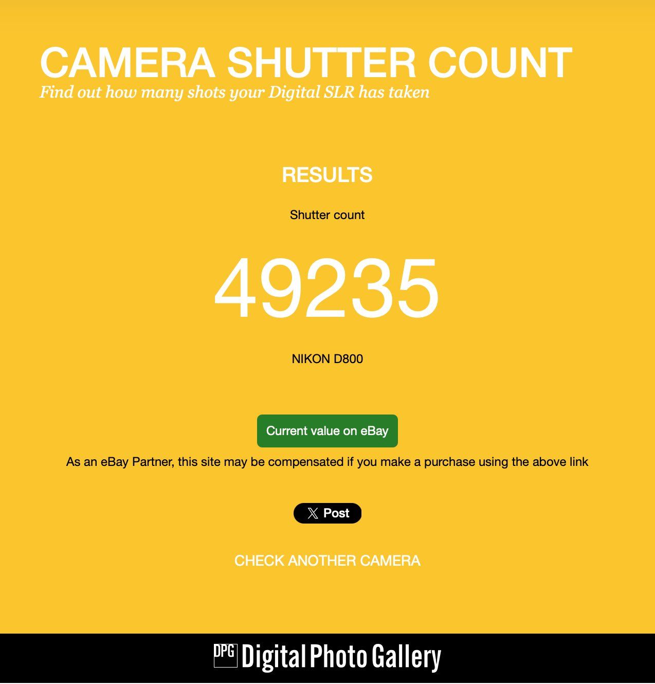 Nikon Fotocamera: Nikon D800 – Usato da Horgen venduto da koboto 3