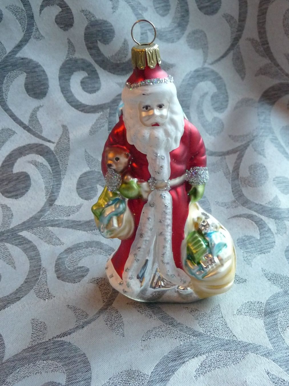 Toutes les décorations: Weihnachtsmann mit Sack, stehend, Christbaumschmuck – Neuf avec emballage d'origine à Alpnach Dorf par marvo 1