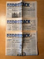3 Manöverzeitungen Dreizack 1986