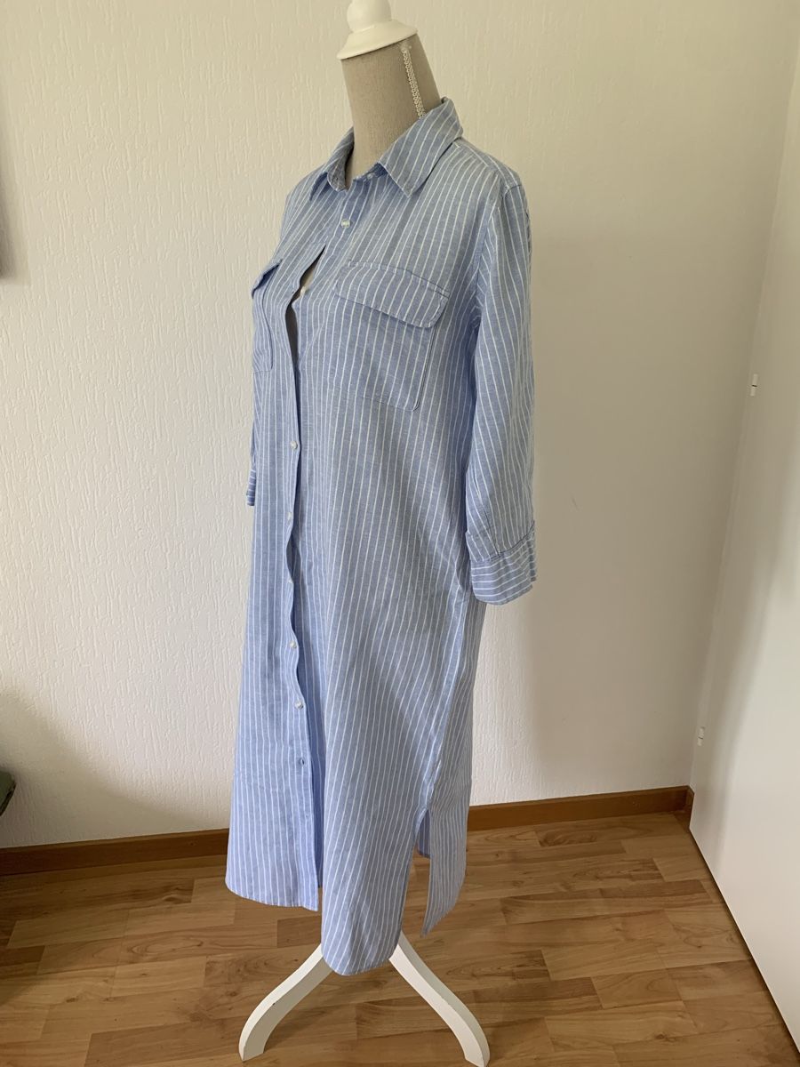 H&M Kleider: Robe chemise coton et lin taille 34 – Neu (gemäss Beschreibung) aus Gland von TallyEva 3
