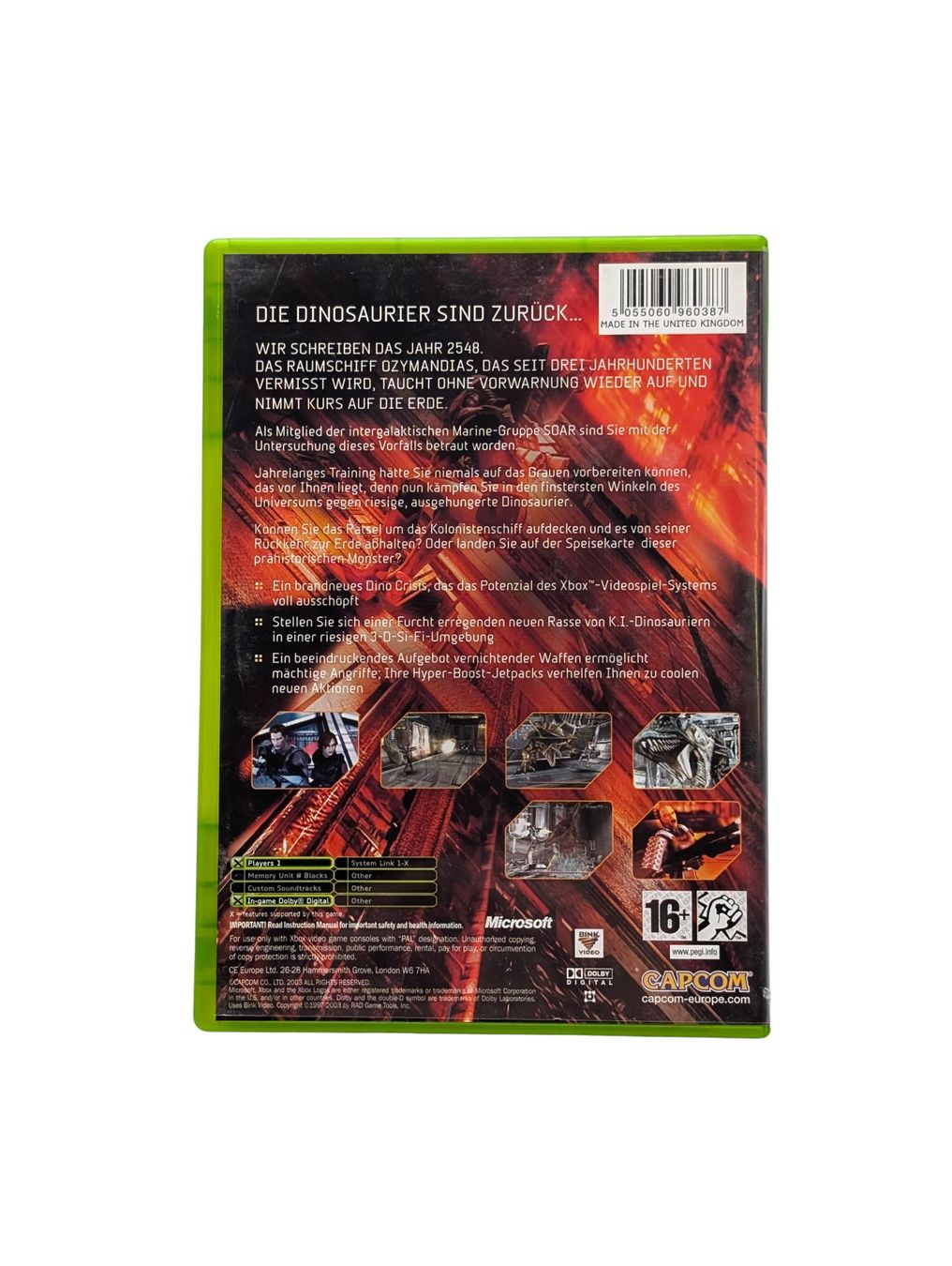 Microsoft Spiele: Dino Crisis 3 Xbox Classic – Gebraucht aus Domat/Ems von IsseldorsShop 1