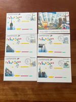 Lot 1989 Postcards Paris 5er Serie  Ersttag  (G258)
