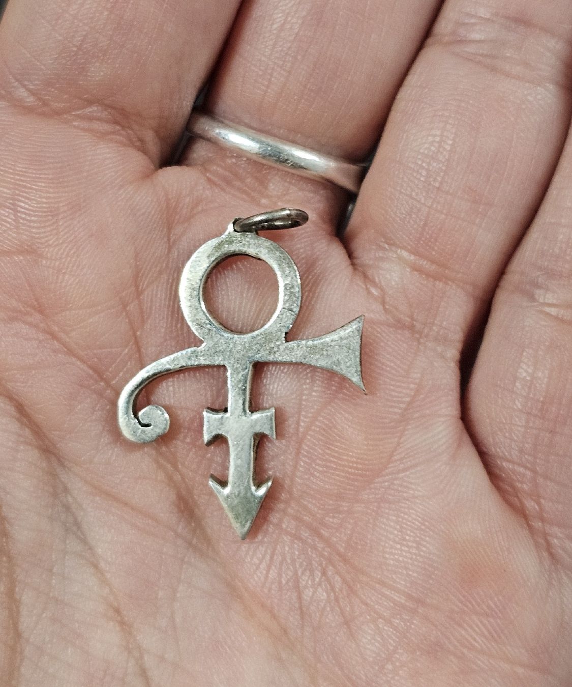 Anhänger: Prince Anhänger "The Symbol", 950 Silber – Gebraucht aus Bassersdorf von CorinneK36 2