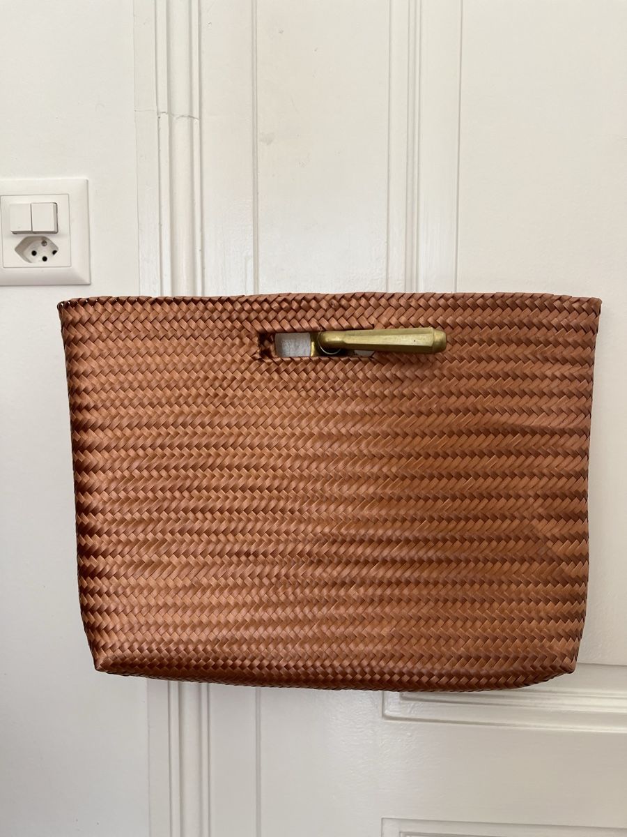 Borse da donna: Woven Summer Handbag Bronze – Usato da Genève venduto da jud_xrl8
