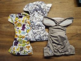 Newborn Stoffwindeln für Babys 3-7kg