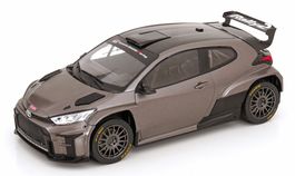 TOYOTA GR YARIS RALLY 2 2024 GRAU PLAIN BODY 1:18 IXO