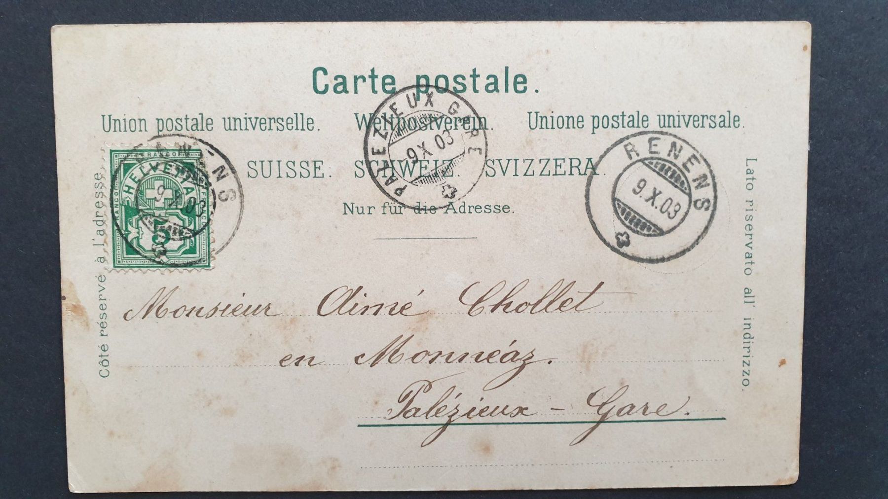 Cartoline postali: Guidenkompanie. 1903. – Usato da Goldach venduto da armando_r 1