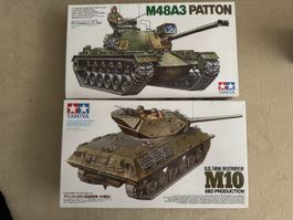 Tamiya 1/35 Panzer m10 und Patton